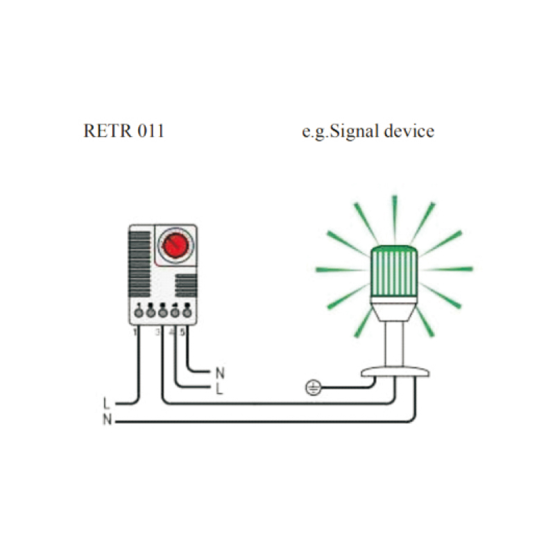 RETR 011電子式恒溫器