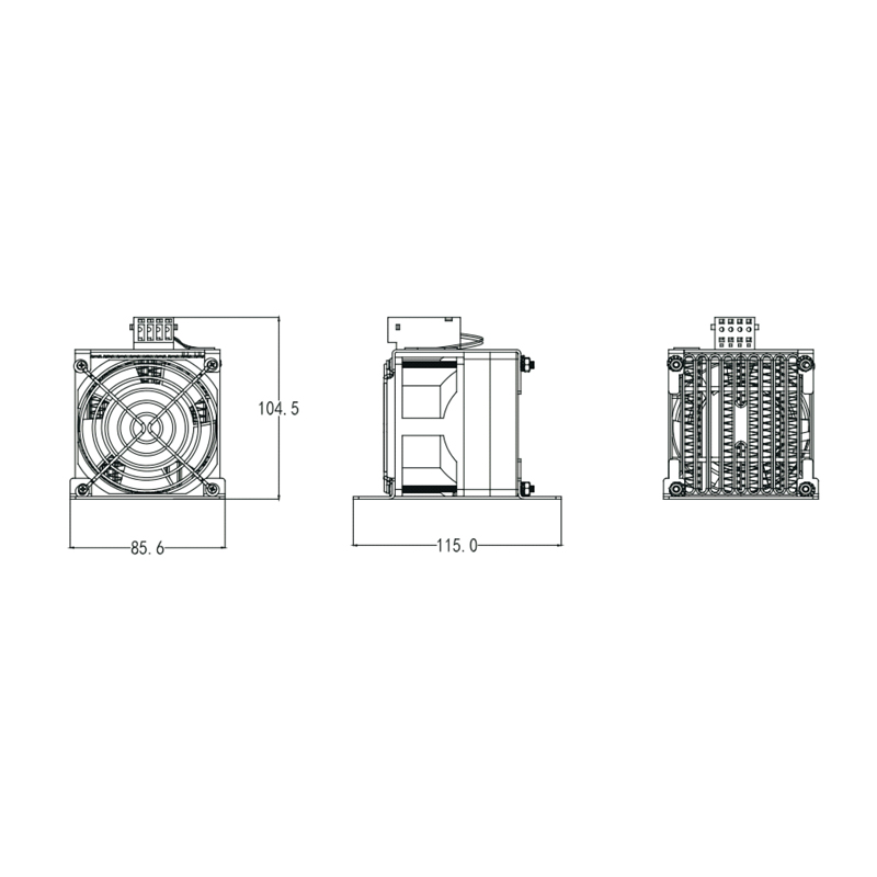 緊湊型風扇加熱器RHPD300系列